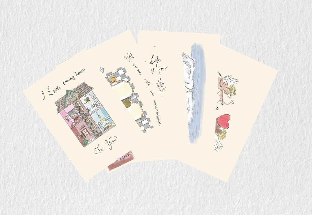 VDAY kaarten - gekleurd